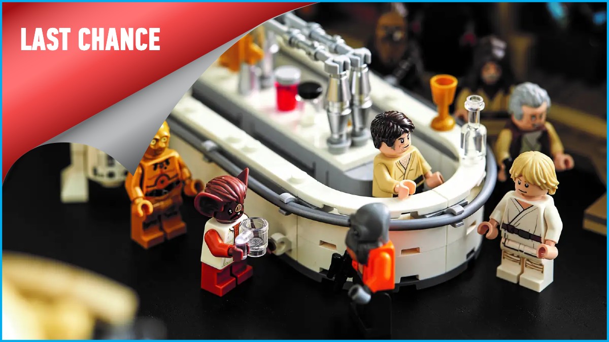 Last chance for a discount on retiring LEGO Star Wars Mos Eisley Cantina