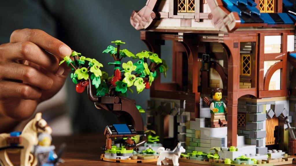 LEGO 21325 Medieval Blacksmith lifestyle resized featured 1024x576