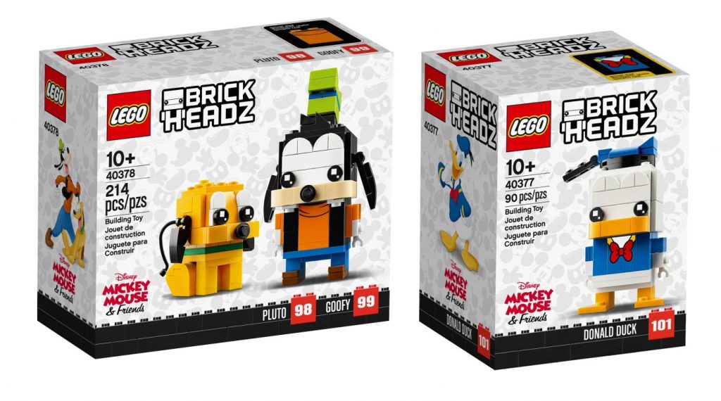 New LEGO Disney BrickHeadz sets revealed