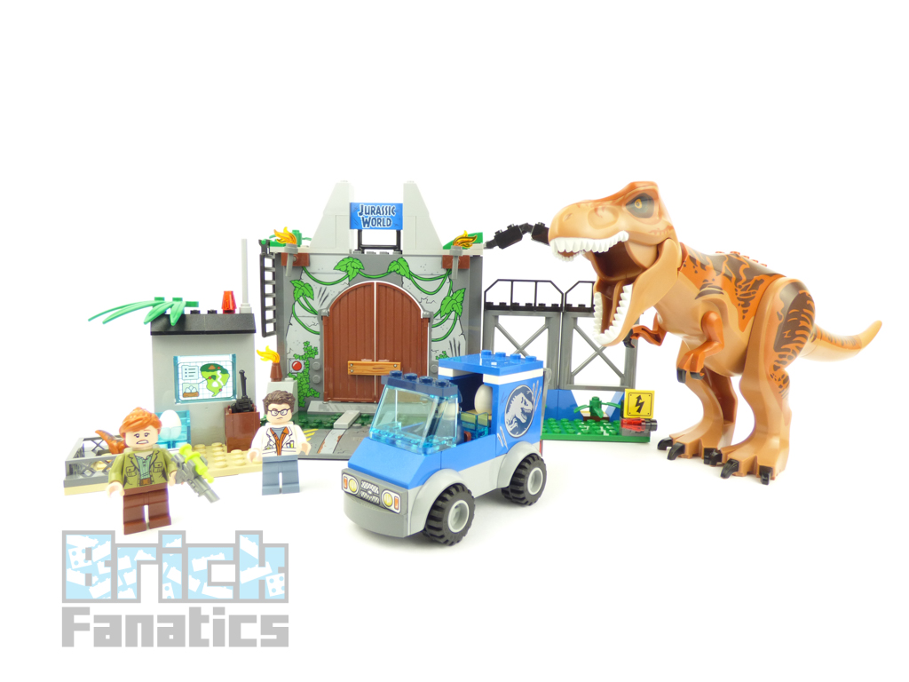 LEGO Juniors Jurassic World: Fallen Kingdom 10758 T-Rex Breakout review