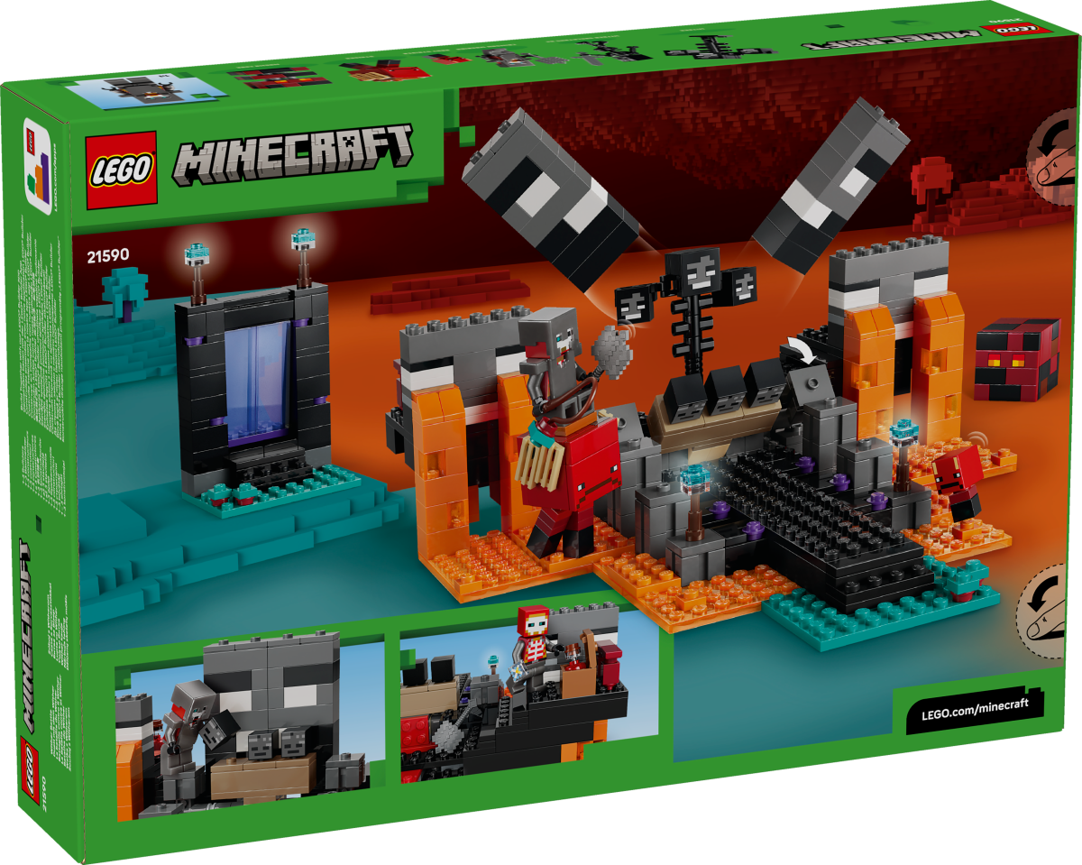 LEGO Minecraft 21590 Wither Battle box back 1200x959
