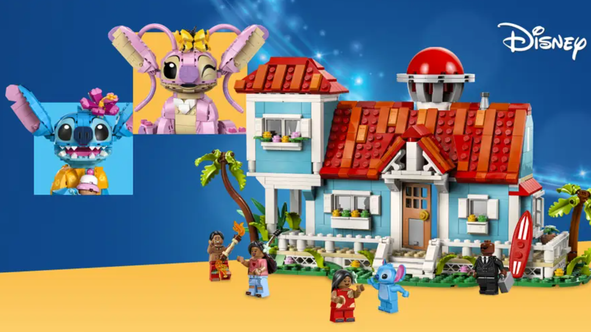 LEGO Disney fans have plenty of options on National Stitch Day