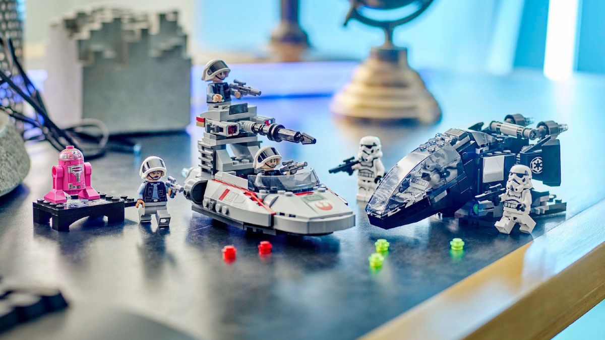 LEGO Star Wars 40755 Imperial Dropship vs. Rebel Scout Speeder revealed