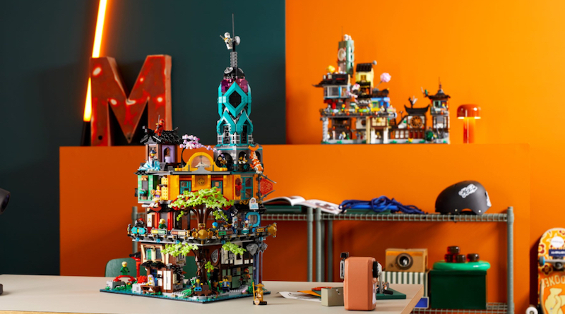 LEGO 71741 NINJAGO City Gardens now available for LEGO VIP members